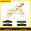3D Laser-Cut Wooden Butterfly Puzzle Kit for Kids
