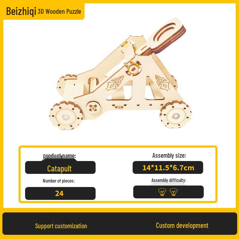 3D Laser-Cut Wooden Butterfly Puzzle Kit for Kids