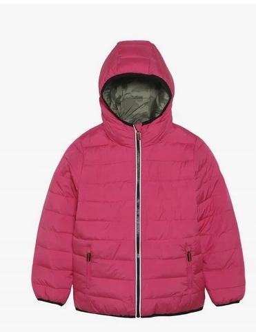 Superdry Kurtka Zimowa Dziewczęca Dwustronna Różowa Moro Pikowana 116 0_9