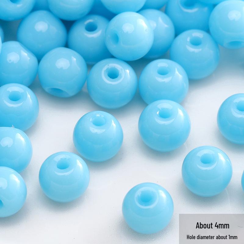 Blauer Glas-Reiskorn-Haarnadel: Handgefertigter Schmuck-Accessoire im antiken chinesischen Stil