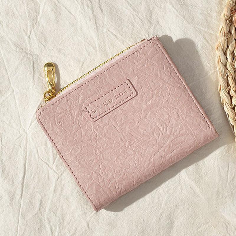 Retro Versatile Wallet For Women Girls  Multifunctional Id Holder High Quality Zipper Card Holders Simple Coin Purse