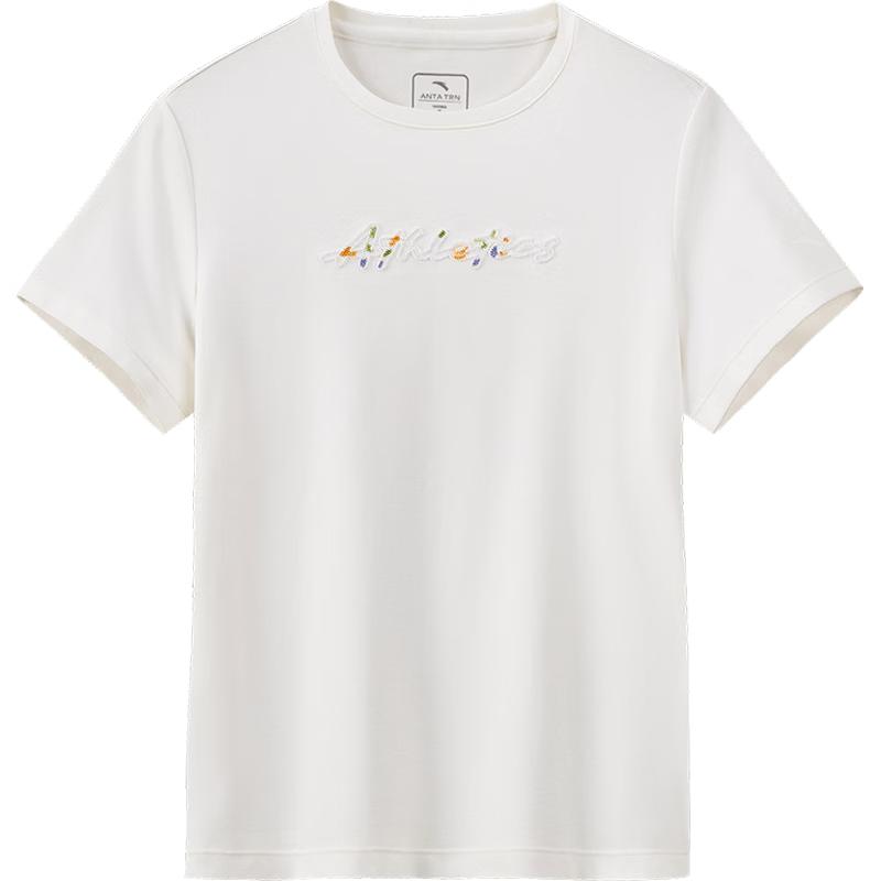 Anta Women s Ice Yarn Athletic Short Sleeve T-Shirt L