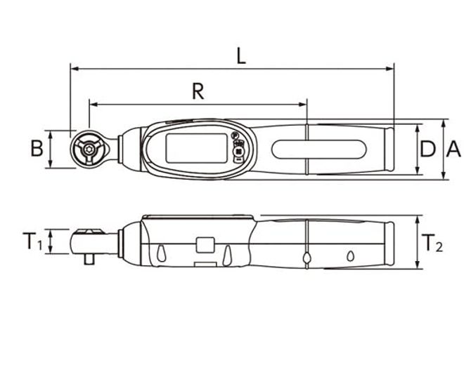 KTC Machinery Memork 10 Product (Kyoto Tools) /6.3sq. number GNW010-R2
