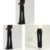 Micro Flared Pants For Women With High Waist And Fleece Lining For Autumn Casual Wear
