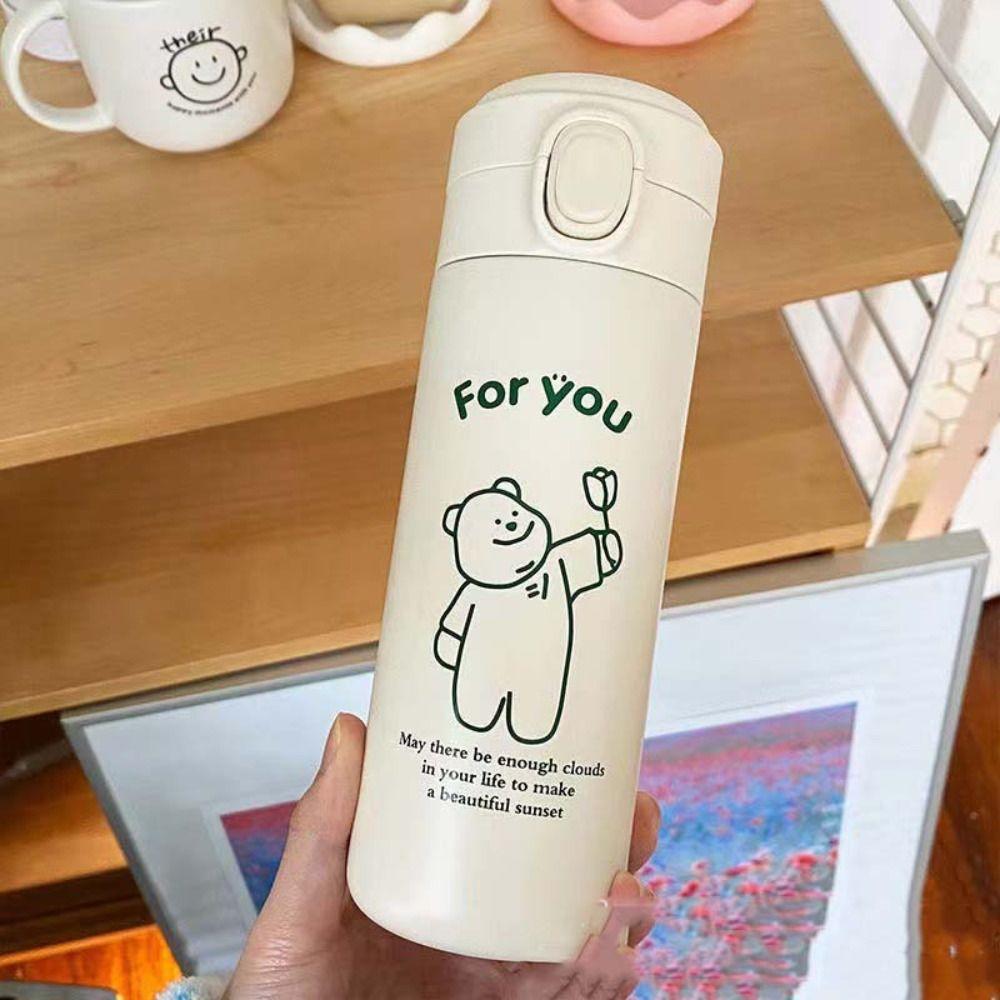 Drinkware Gifts 350ML/450ML Keep Warm Travel Water Bottle Water Bottle Vacuum Flask Thermos Mug