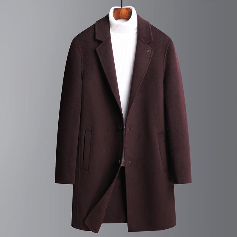 Yalu Men's Double-sided Wool Overcoat YDYDPG2266