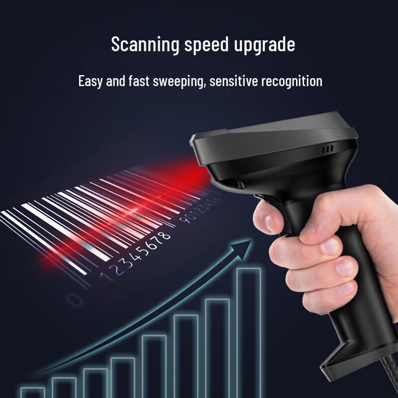 

KomC Wired 1D/2D Barcode Scanner EP-8800