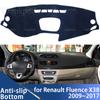 Dashboard Cover for Renault Fluence X38 2009~2017 Samsung SM3 Dashboard Cover Dash Board Mat Carpet Pad Sunshade Cape Cushion