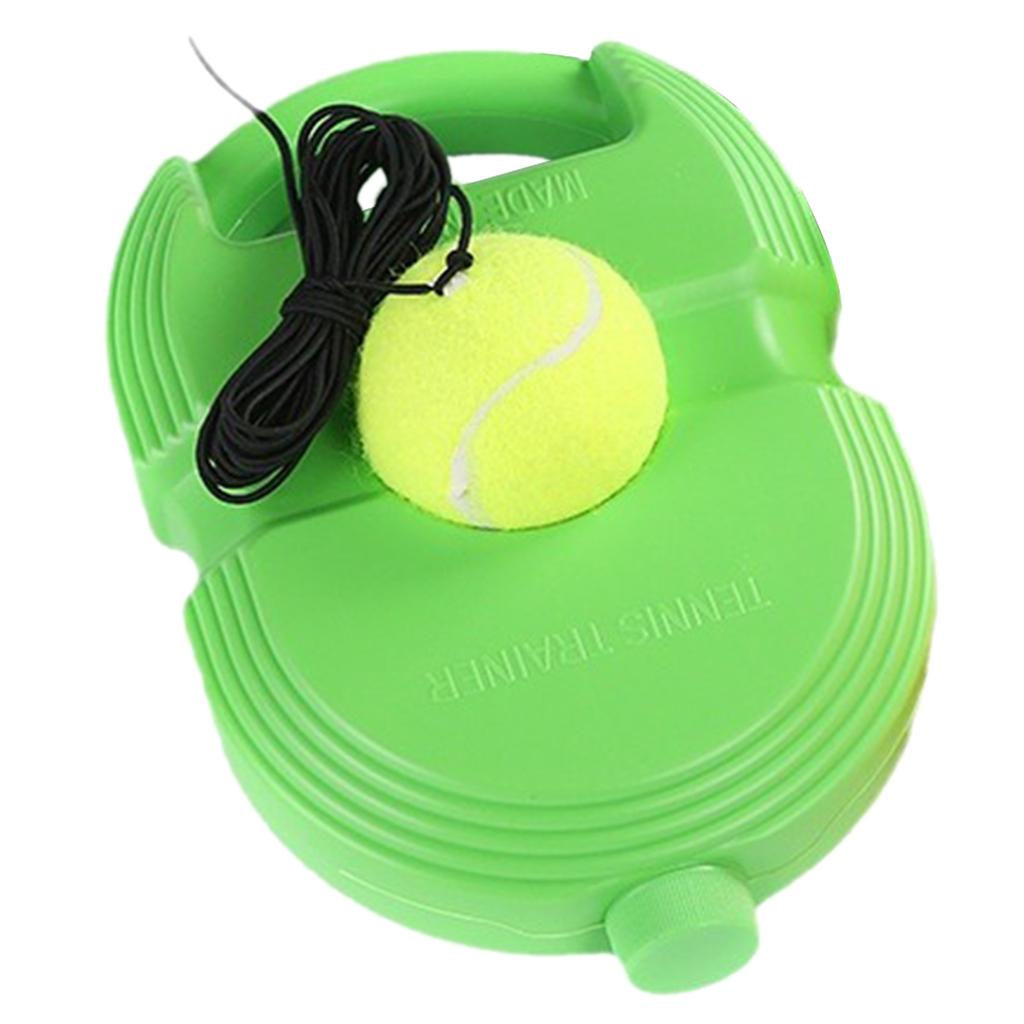 Tennis Practice Rebounder Tennis Trainer Set with String Solo Tennis Trainer Practice Portable Tennis Practice Equipment