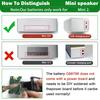 Quick Charging 2330mAh Battery Replacement For Mini 2 088789 088796 088772 Portable Wireless Speaker