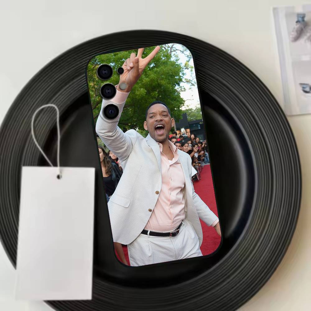 Rapper W-Will S-Smith  Phone Case Black Silicone Soft For Samsung S25,S24,S21,S22,S23,S30,Ultra,S20,Plus,Fe,Lite