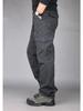 Autumn Men's Multifunctional Cargo Pants - Loose Fit, Multi-Pocket, Outdoor Casual Cotton Trousers