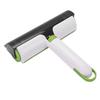 Pet Hair Remover Multifunction Double Sided Fuzz Lint Roller Brush for Sofa Couch Carpet Rugs Car Seats Bedding White and Green