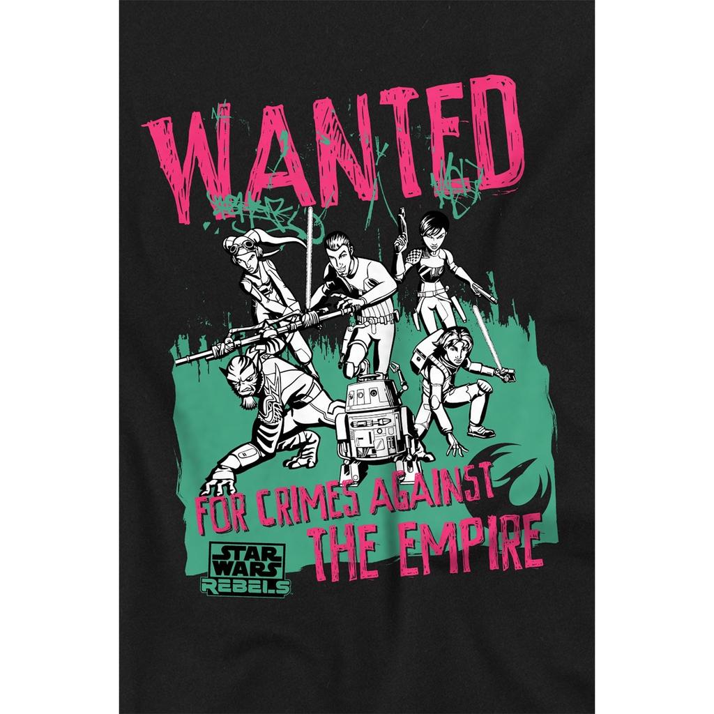STAR WARS Camiseta de "Wanted Rebels" para hombre