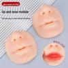 Semi-Permanent Lip Blushing Practice Model for Newbies - 5D Realistic Lip and Nose Module.