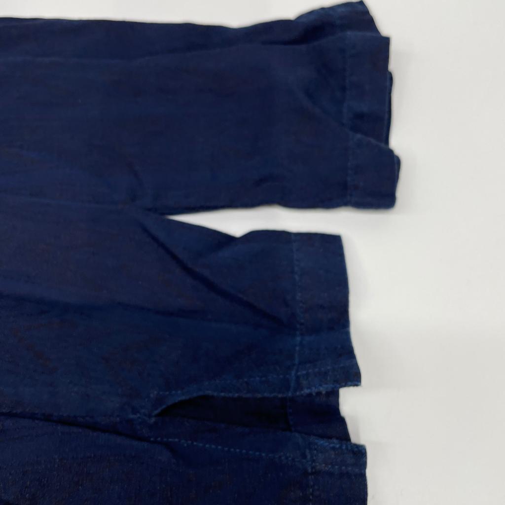 GIANNETTO Indigo Striped Shirt Jacket Jacket 46 NavyUsed