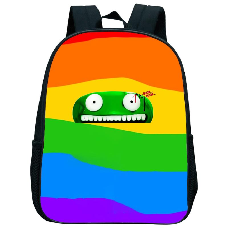 Garten Of BanBan Nursery Backpack Cartoon Game Kindergarten Toddler Kids Bag Waterproof Plecak Daily Children Mochila