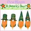 St.patrick's Day Gnomes Plush Toy Shamrock Faceless Gonk Pendant Decor Gifts