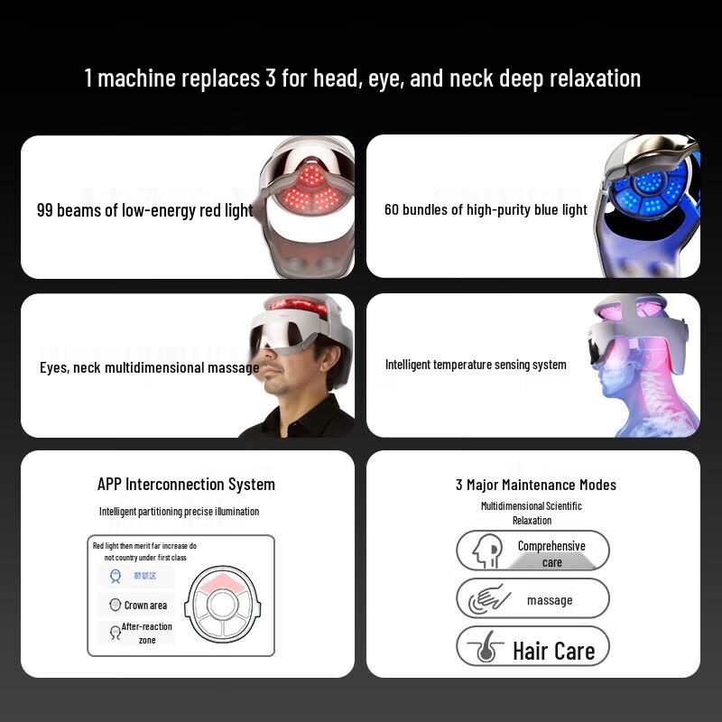 

Breo Hair3 Head and Scalp Massager Helmet