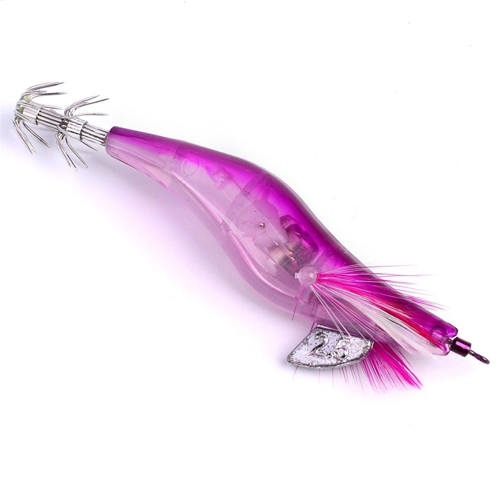 1pc Electronic Flashing LED Fishing Lure In Water Tackle Tool Luminous Squid Jig Shrimp Bait Night Fishing Lure
