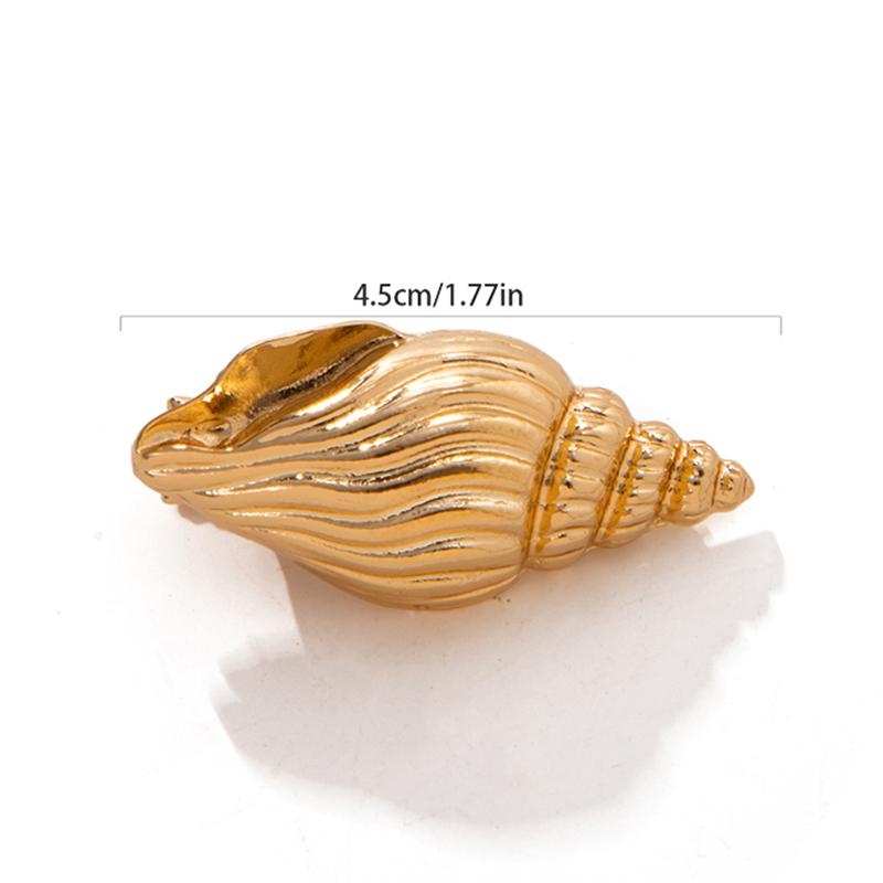 1/2Pcs Starfish Shell Conch Metal Hair Claw Clips For Women Hair Accessories Marine Style Headpiece Fancy Jewelry Gifts