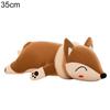 35/50/60cm Cute Simulation Fox Soft Stuffed Plush Toy Sleeping Doll Home Pillow