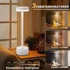 Lampe de table LED - NETTLIFE - LED sans fil - Intensité variable - Batterie rechargeable USB-C - Lot de 2