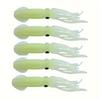 5 pièces/set Leurres Bioniques Calamar Appât Artificiel Pêche en Mer Accessoires de Pêche d'Extérieur Leurres de Pêche Pesca Mavllos