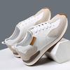 Men's shoes 2025 spring new leather breathable sports and leisure Forrest Gump shoes men's trend versatile platform dad shoes