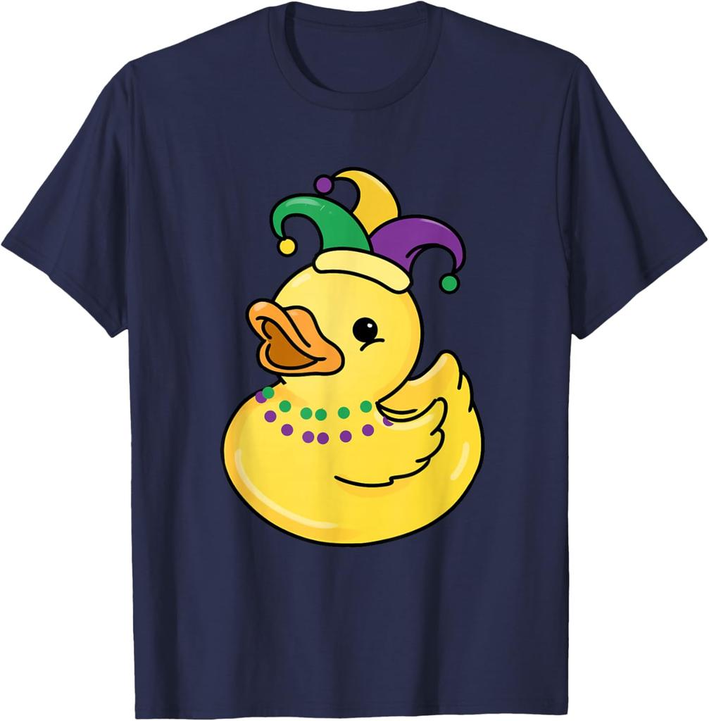Mardi Gras Duck TShirt unisex stylish springsummer 2026 new arrival