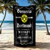 Borussia Dortmund Beach Towel Super Soft Microfiber Quickdry Fabric Comfortable Lightweight Perfect For Traveling Yoga Camping And Swimming