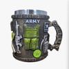 Engine V Cup V Creative Mug Resin Crafts High-end Niche Mechanical Engine Ornament