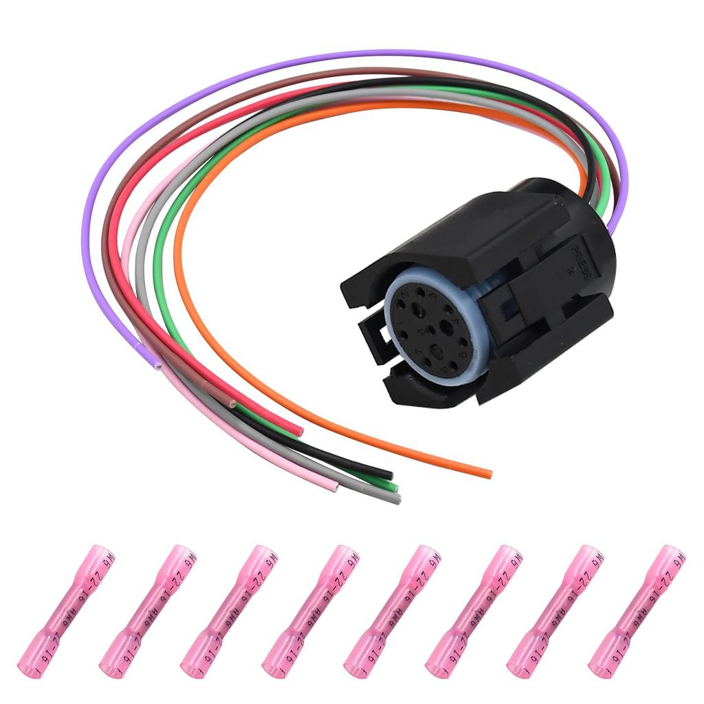 Transmission Wiring Harness Repair Kit 42RE 46-47-48RE 12445BK 350-0062 Compatible with 1994 & Up Dodge Jeep 4.0L 5.2L 42RE 44RE 46RE RE Series
