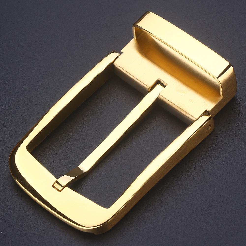 3.8 Stainless Steel Belt Pin Buckle for Perforated Leather Belts, New Style