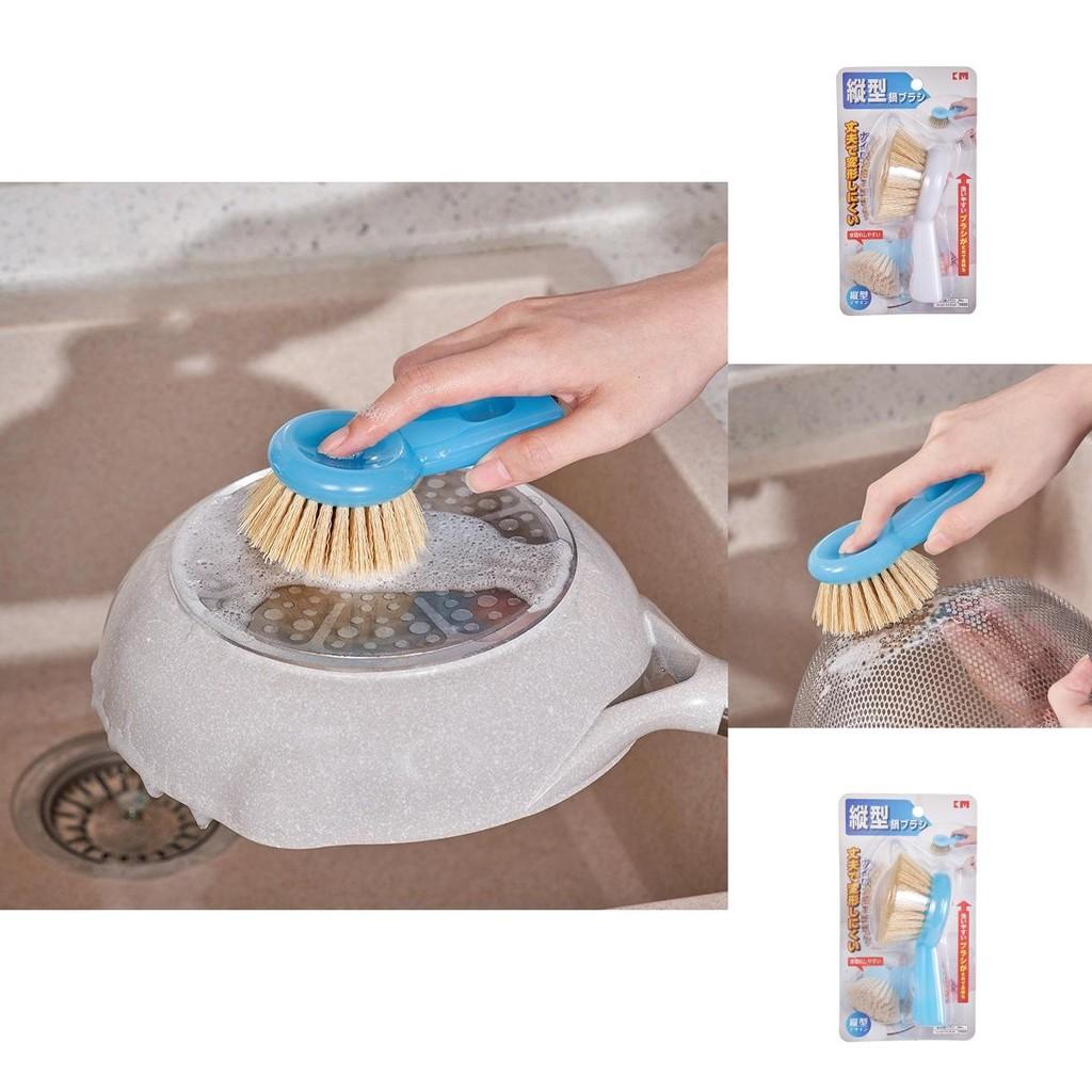 Brush Kitchen Pot With Durable Pp Nylon Handle For Cleaning Easy