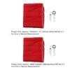 Electric Heating Blanket Relieve Muscle Soreness Keep Warm Heated Pads for Winter Use Red