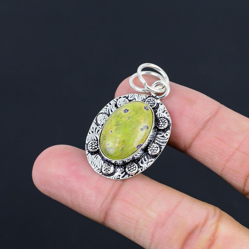 Natural Atlantisite 925 Sterling Silver Anniversary Daughter New Pendant Jewelry