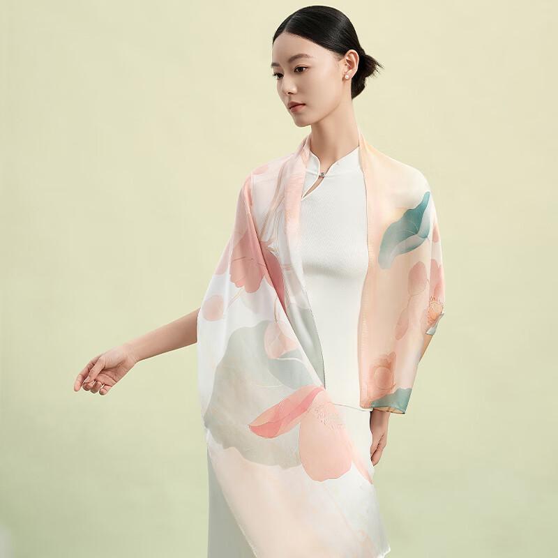 Palace Gift Forbidden City Culture Double-Sided Mulberry Silk Scarf