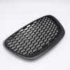 Professional Direct Replacement Front Hood Grill Honeycomb Mesh Badgeless Sport Grille for Seat MK2 1P 2009-2012