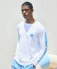 Leijibi Lettering 2 Loose Fit Long Sleeve (Running Gym Wear Workout) Top W 4 Colors (B Type)