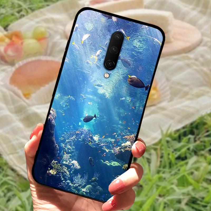 For Oneplus 7 Pro Case Silicon Marble Back Cover Phone Case For Oneplus 7 Pro 7T Pro Bumper For One plus 7 7T Fundas Coque Shell