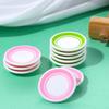 Pretend Play Toy Tableware Doll house Dinner Plates Kitchen Toys Food Dishes Photograph Props