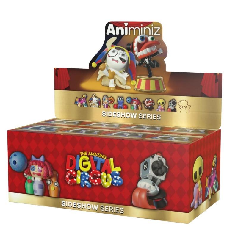 Digital Animiniz Series Collection Blind Box - Pomni Jax Ragatha Gangle Doll Glitch Toy for Birthday Gift