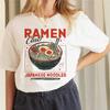 Strand Reise Japanisch Bedrucktes Oberteil Mädchen T-Shirt Lustiges T-Shirt Sommer Damen Beliebt Vielseitig Damen Niedlich Normales T-Shirt