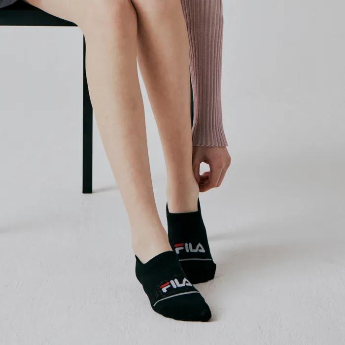 Fila Line Mesh Fake Socks 5-Pack - [3 colors]