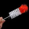 Uxcell Plastic Household Outdoor Milk Bottle Glass Cup Mug Cleaning Cleaning Brush Tool Beige Red, White,