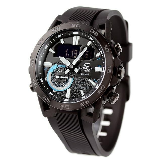 

[Casio Edifice] CASIO EDIFICE Suspension Quartz Men s Watch ECB-40PB-1A