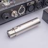 2pcs XLR Adapter XLR Male To Female Adapter XLR Female to Male Microphone Audio Converter Zinc Alloy Shell 3 Pin Female