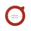 10Pcs Glass Jar Gaskets Replacement Silicone Seals Airtight Gasket Sealing Rings for Jar Lids for Preserving Jars