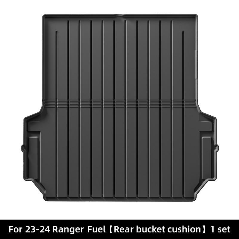 Ford Ranger 2019-2025 TPE Floor & Truck Bed Mats - Fits Left & Right Hand Drive.